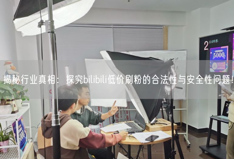 揭秘行业真相：探究bilibili低价刷粉的合法性与安全性问题！